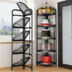 4 Layer Foldable Corner Shelves | এক কোণায় গুছিয়ে ফেলুন পুরো ঘর | Sajek Mart - Image 3