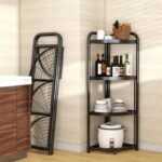 4 Layer Foldable Corner Shelves এক কোণায় গুছিয়ে ফেলুন পুরো ঘর Sajek Mart