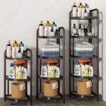 4 Layer Foldable Corner Shelves এক কোণায় গুছিয়ে ফেলুন পুরো ঘর Sajek Mart