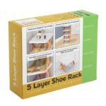 Five Layer shoe rack - ঘর সাজান, জুতা গুছান - Image 3