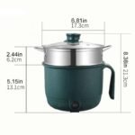Double Layer Mini Cooking Hot Pot | স্মার্ট কুকিং আপনার হাতের মুঠোয় | Sajek Mart - Image 3
