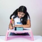 Folding Baby Desk - ভাঁজযোগ্য বেবি স্টাডি ডেস্ক – শিশুদের জন্য নিরাপদ - Image 2