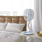 Rechargeable Led Light Folding Fan | এক ফ্যানে আলো ও বাতাস | Sajek Mart - Image 5