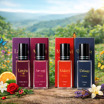 Pocket Perfume (4x6ml) - Long-Lasting Inspired Combo: Arvoni, Malavi, Lavea, Deloura