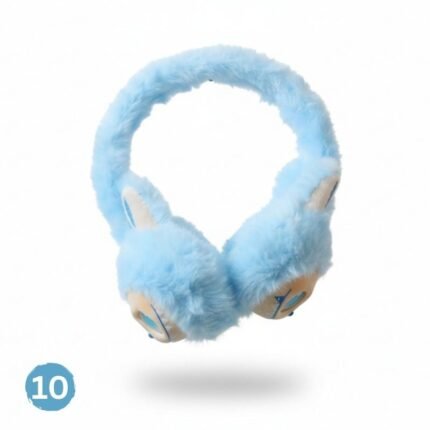 Doll Face Earmuffs Ear Cover Winter Ear protection Cartoon Doll Design Warm Windproof Children's Head-mounted Ear Hat