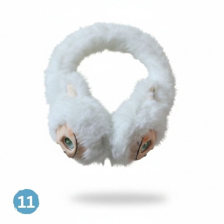 Doll Face Earmuffs Ear Cover Winter Ear protection Cartoon Doll Design Warm Windproof Children's Head-mounted Ear Hat