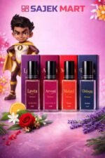 Pocket Perfume (4x6ml) - Long-Lasting Inspired Combo: Arvoni, Malavi, Lavea, Deloura - Image 2