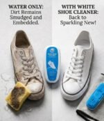 Instant White Shoe Cleaner 100ml with Built-in Brush - Water Free Cleaning for Sneakers & Sports Shoes - YG-045 - Image 4