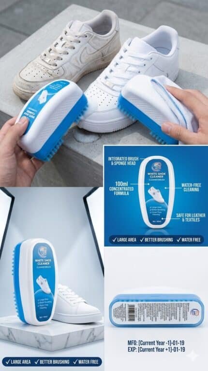 Complete Shoe Cleaning Solution | Instant Shine, Instant Clean — Upgrade Your Shoes Today