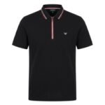 Premium Men's China Import Zipper Polo Shirt