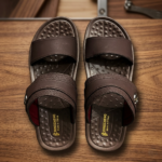 Premium China Imported Soft Comfort Sandals for Men - Brown - Image 3