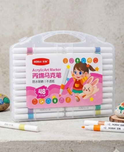 Skyglory 48 Pcs Premium Acrylic Art Marker Set